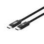 Conceptronic ETTA02B12 USB 3.2 Gen 2 C-C PD 3.0 100W-kabel 1,2 m, 20 V 5 A, 10 Gbit/s, E-Mark