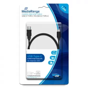 USB-kabel MediaRange MRCS160 USB 3.2 Gen 1 1,2 m