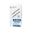 Audiokabel LogiLink CA10150 1,5 m 3,5 mm blauw