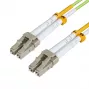 Microconnect FIB551015 InfiniBand/glasvezelkabel 15 m LC groen