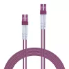 Lindy 15m LC-LC OM4 50/125 glasvezel-patchkabel