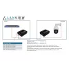 Netwerk mediaconverter Lanview LVN-MED-SFP+-10GB-X 10Gbps