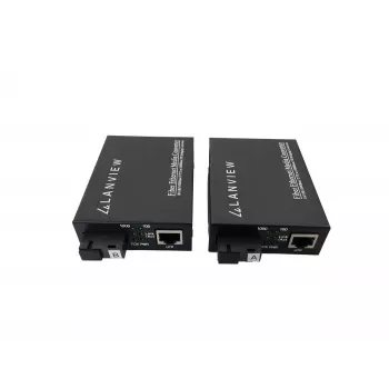 Lanview LVN-MED-SC-1000BASE-X-2 netwerk mediaconverter