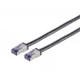 Lanview LVN-CAT6A-FLEX-2M netwerkkabel zwart S/FTP (S-STP)