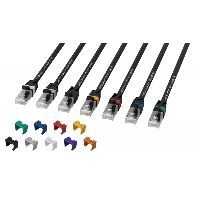 Lanview LV-UTP6A01B netwerkkabel zwart 1 m S/FTP (S-STP)