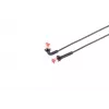 Netwerkkabel Lanview LV-6AFTP-FLEX-ANG-0025B RJ45 Cat6A 25m zwart