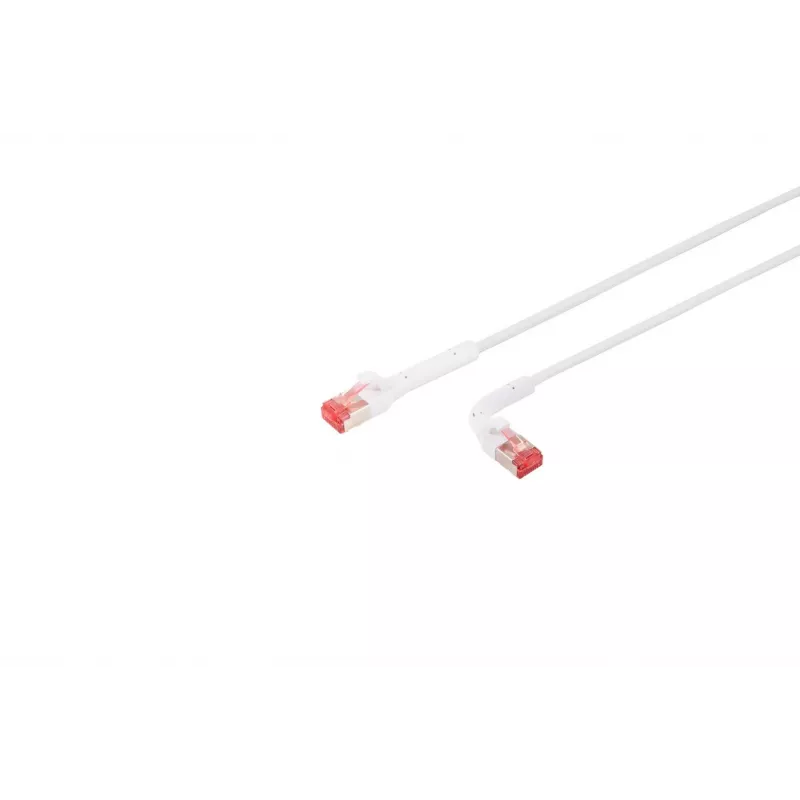 Netwerkkabel Lanview LV-6AFTP-FLEX-ANG-005W RJ45 Cat6A 5m wit