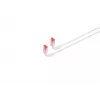 Netwerkkabel Lanview LV-6AFTP-FLEX-ANG-03W RJ45 Cat6A 3m wit