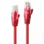 Netwerkkabel Lindy 3m Cat.6 RJ-45 U/UTP rood