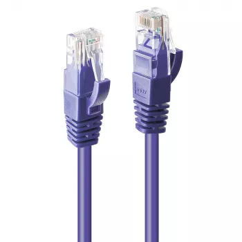 Lindy 30m Cat.6 U/UTP netwerkkabel, paars, 30 m, Cat6, U/UTP (UTP), RJ-45, RJ-45, paars