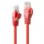 Netwerkkabel Lindy Rj45/Rj45 CAT6 3m RJ-45 U/UTP rood