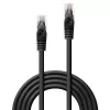 Lindy 48196 Netwerkkabel zwart 7,5 m Cat6 U/UTP (UTP)