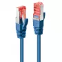 Lindy 47717 Netwerkkabel blauw 1 m Cat6 S/FTP (S-STP)