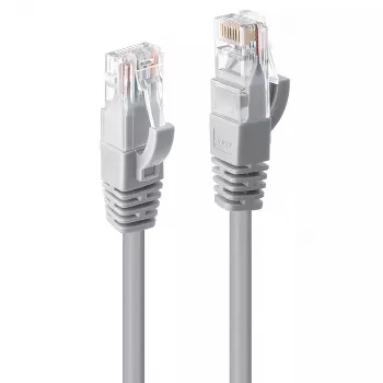 Lindy 3m Cat.6 U/UTP-netwerkkabel, grijs