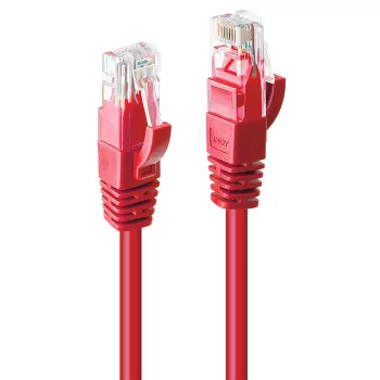 Netwerkkabel Lindy 1m Cat.6 RJ-45 U/UTP rood