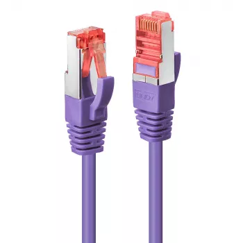 Netwerkkabel Lindy RJ45/RJ45 CAT6 1,5m RJ-45 S/FTP paars