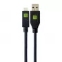 Techly ICOC-MUSB31-CMAM20T USB 3.1-kabel, USB-A-stekker naar USB-C-stekker, 2 m, zwart