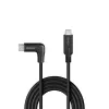 Lindy 1m USB 3.2 Type-C kabel, 90° haaks, 10 Gbit/s