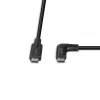 Lindy 1m USB 3.2 Type-C kabel, 90° haaks, 10 Gbit/s