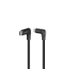 Lindy 1m USB 3.2 haakse USB-C naar haakse USB-C kabel, 10Gbps