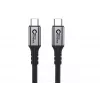 Microconnect USB4CC1.5 USB-kabel USB4 Gen 3x2 1,5 m USB C Zwart