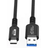 Microconnect USB3.2AC025 USB-kabel USB 3.2 Gen 2 (3.1 Gen 2) 0,25 m USB C USB A Zwart