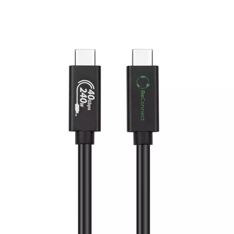 USB4-kabel MicroConnect ReConnect ECO-USB4CC05 40 Gbit/s 100 W, USB-C naar USB-C