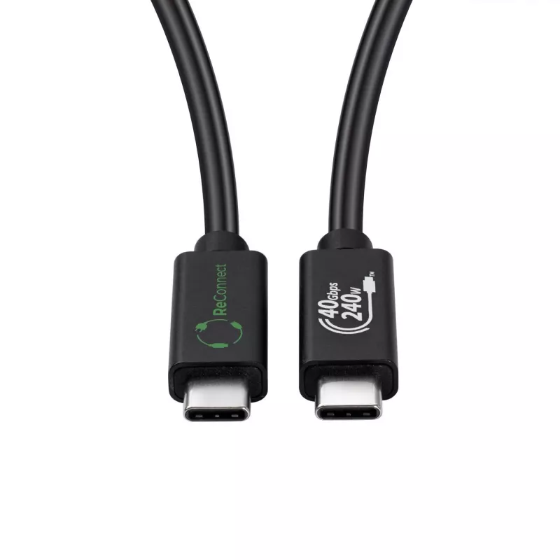 USB4-kabel MicroConnect ReConnect ECO-USB4CC05 40 Gbit/s 100 W, USB-C naar USB-C