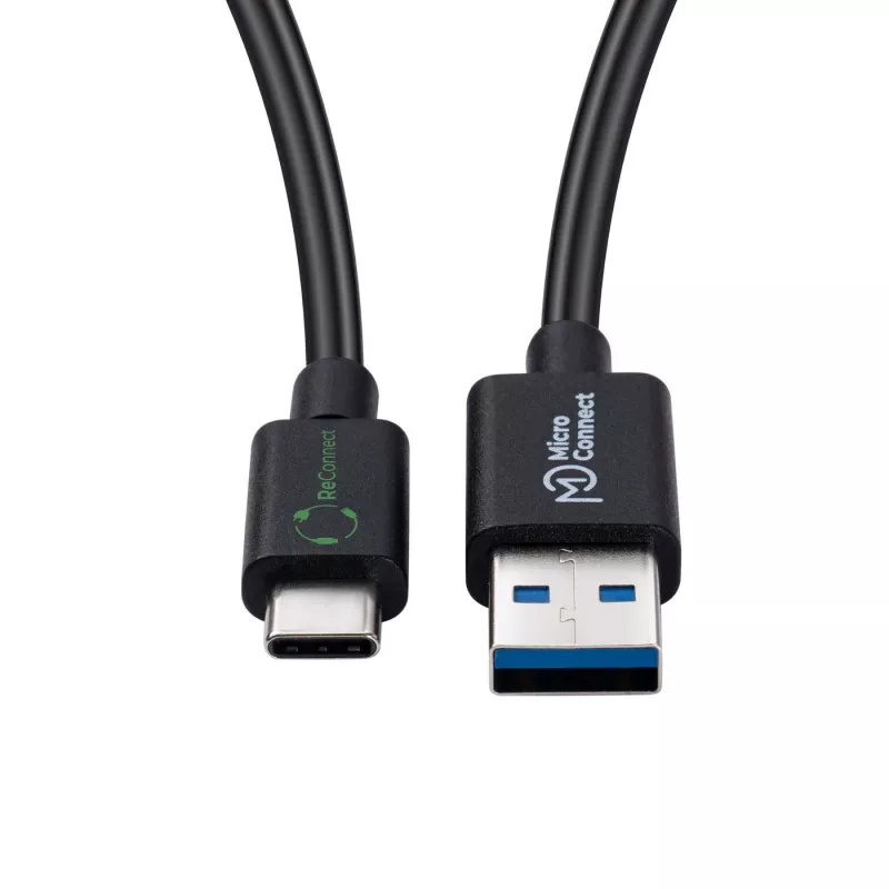 Microconnect ECO-USB3.1CA2 USB-kabel USB 3.2 Gen 1 (3.1 Gen 1) 2 m USB-C Zwart