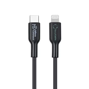 Microconnect ECO-USB3.1CL2 Lightning-kabel 2 m Zwart USB C