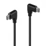 Lindy 1m USB 2.0 haakse USB-C naar haakse USB-C kabel