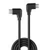 Lindy 1m USB 2.0 haakse USB-C naar haakse USB-C kabel