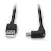 Lindy 1m USB 2.0 Type-A naar haakse USB-C kabel