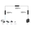 Lindy 43405 USB-kabel USB 3.2 Gen 2 (3.1 Gen 2) 5 m USB-C Zwart