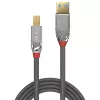 USB-kabel Lindy 3 m USB 3.2 Type-A naar B-kabel 5 Gbit/s Cromo Line