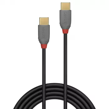 USB 2.0 Type-C naar Type-C-kabel Lindy 36870 0,5m Anthra Line