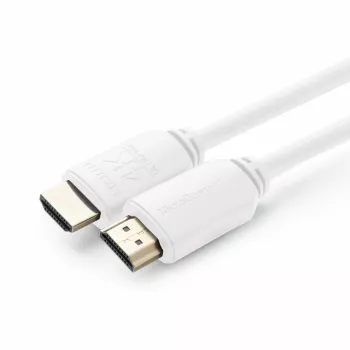 HDMI-kabel Microconnect MC-HDM19193V2.0WH 3m HDMI Type-A stekker naar stekker 18 Gbit/s