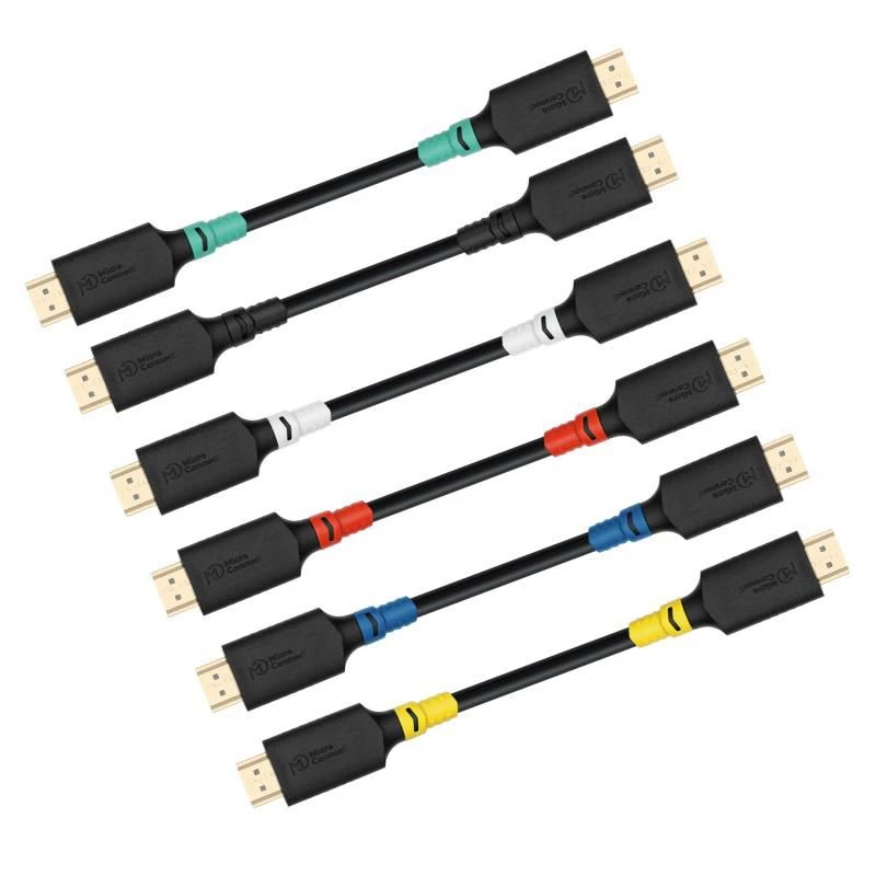 HDMI-kabel MicroConnect MC-HDM19192V2.0LSZH — HDMI 2.0, 4K-ondersteuning, LSZH-mantel