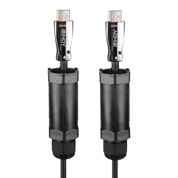 Lindy 38530 HDMI-kabel 30 m HDMI Type-A (standaard) zwart