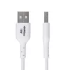 StarTech.com 1 m USB-A naar USB-C oplaadkabel, laden & synchroniseren, 3A, USB 2.0, TPE-mantel – witte USB-oplaadkabel