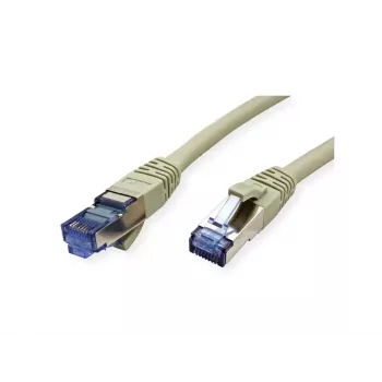 Netwerkkabel VALUE 21.99.0859 RJ-45 Cat6a 0,15m grijs