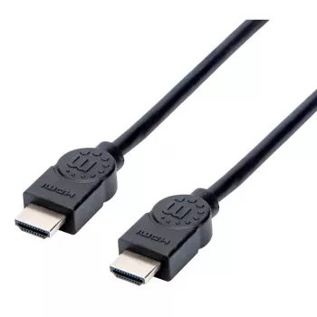 HDMI-kabel Manhattan HDMM150CM 4K@30Hz 1,5 m stekker naar stekker zwart
