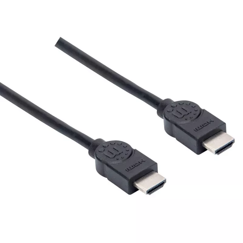 HDMI-kabel Manhattan HDMM150CM 4K@30Hz 1,5 m stekker naar stekker zwart