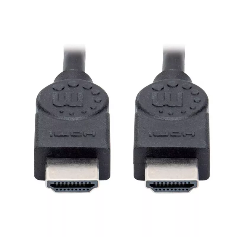 HDMI-kabel Manhattan HDMM150CM 4K@30Hz 1,5 m stekker naar stekker zwart