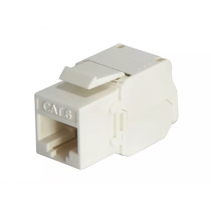 Cat.6 ongeafgeschermde keystone jack gereedschapsvrij Equip 769216