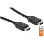 HDMI-kabel stekker naar stekker Manhattan HDMM2MP 1,8 m zwart