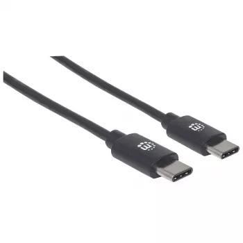 USB-C-kabel Manhattan USB2CC1M 1m stekker naar stekker