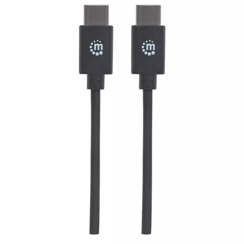 USB-C-kabel Manhattan USB2CC1M 1m stekker naar stekker