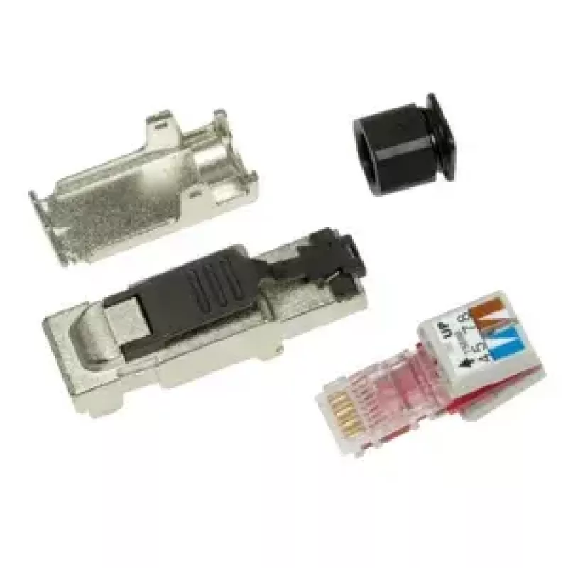 LogiLink MP0040 RJ45-stekker Cat.6A, op locatie te monteren