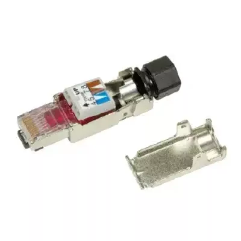 LogiLink MP0040 RJ45-stekker Cat.6A, op locatie te monteren